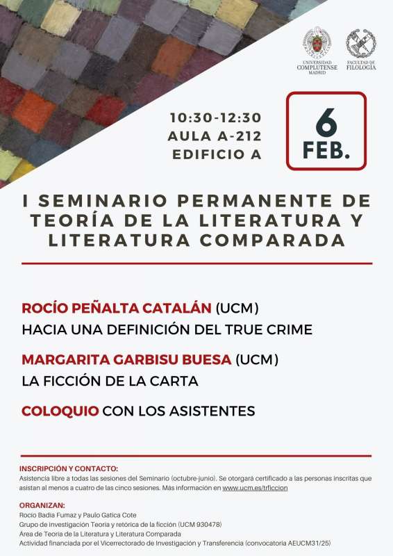 Tercera sesión del Seminario permanente de TLLC con Rocío Peñalta Catalán y Margarita Garbisu Buesa - 1